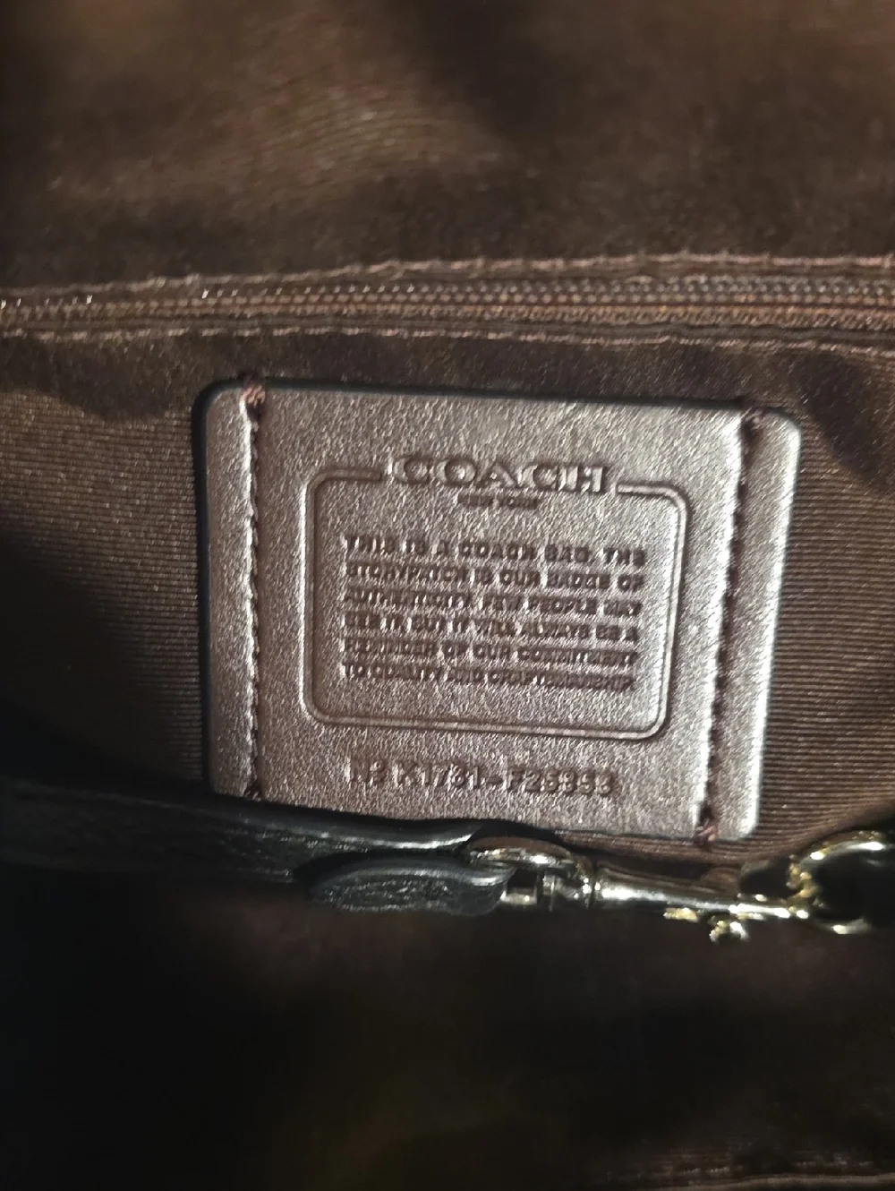Coach Floral Lexy Refined Pebble Leather